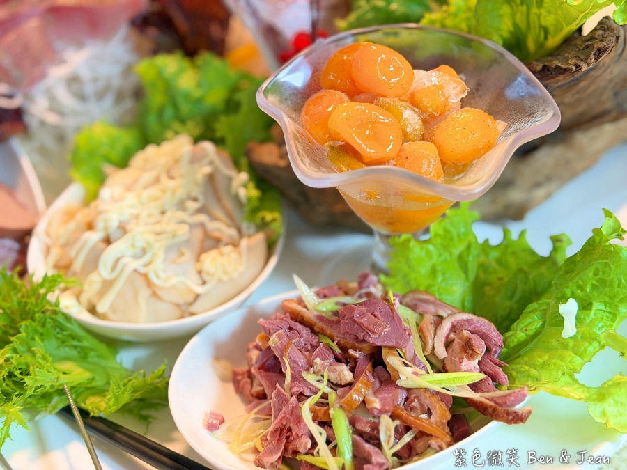 【海珍園海鮮】2026宜蘭礁溪餐廳推薦!澎拜桌菜結合新鮮海味與蘭陽風味菜，新鮮生魚片、清蒸大沙公、龍蝦拼盤到經典的蘭陽三寶、龍眼木烤雞 @紫色微笑 Ben Jean 饗樂生活