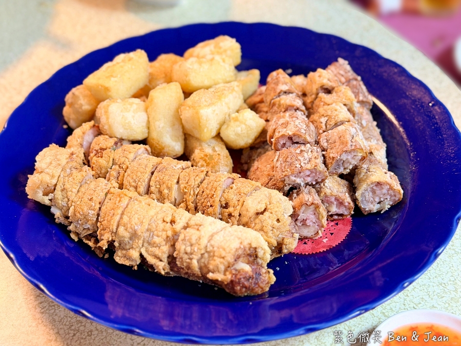 【海珍園海鮮】2026宜蘭礁溪餐廳推薦!澎拜桌菜結合新鮮海味與蘭陽風味菜，新鮮生魚片、清蒸大沙公、龍蝦拼盤到經典的蘭陽三寶、龍眼木烤雞 @紫色微笑 Ben Jean 饗樂生活