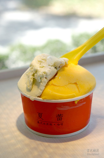 ▋宜蘭冰品▋夏蕾義式冰淇淋/咖啡~8%脂含量Gelato百分百新鮮水果製作 @紫色微笑 Ben&amp;Jean 饗樂生活