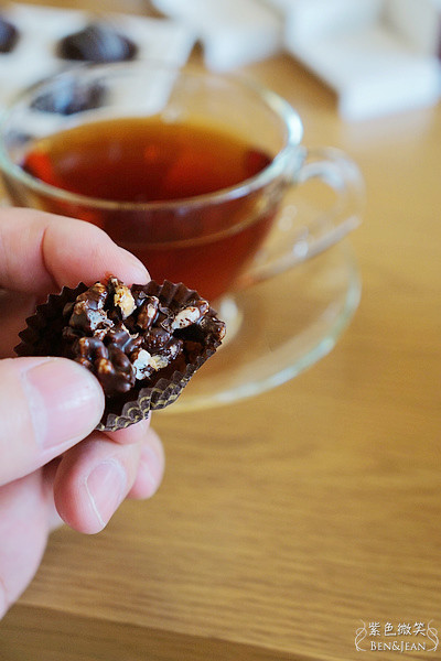 可可德歐巧克力》甜蜜包覆蘭陽在地好滋味，在地食材與手工巧克力的創意結合｜宜蘭市下午茶甜點 @紫色微笑 Ben&amp;Jean 饗樂生活