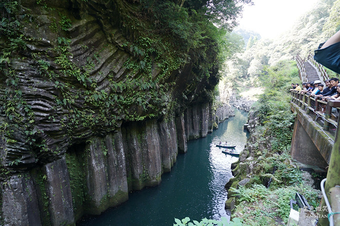 高千穗峽谷，日本.宮崎~美如仙境的峽谷，是宮崎縣的地標，也是日本神話的起源地 @紫色微笑 Ben&amp;Jean 饗樂生活