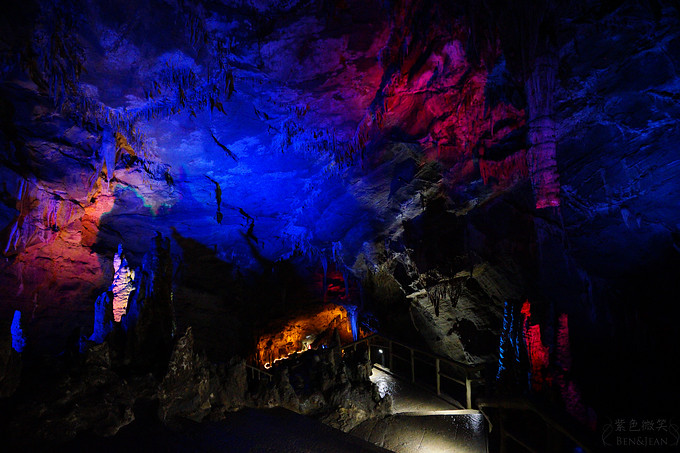 重慶旅遊推薦 芙蓉洞 ▋世界三大洞穴也是中國最美的鐘乳石洞~令人驚豔、炫麗奪目的天然藝術宮殿 @紫色微笑 Ben&amp;Jean 饗樂生活