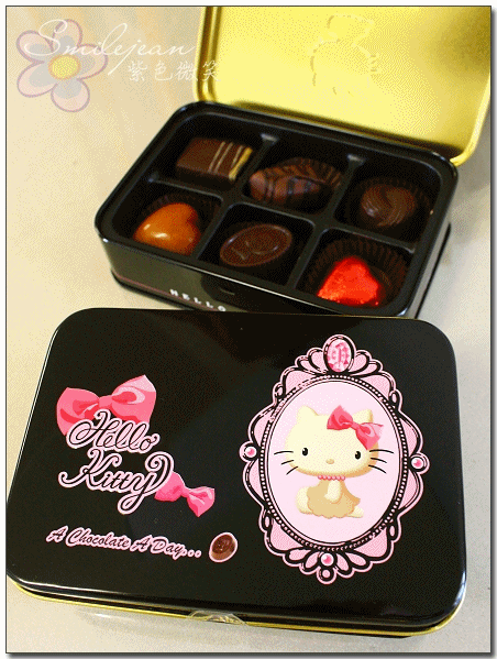 [情人節禮物]可可愛人比利時巧克力專賣店~Hello Kitty手工巧克力/巧克力棒歐蕾 @紫色微笑 Ben&amp;Jean 饗樂生活